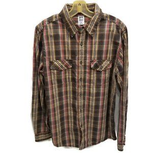 The North Face Mens Plaid Long Sleeve Bt-Up Shirt